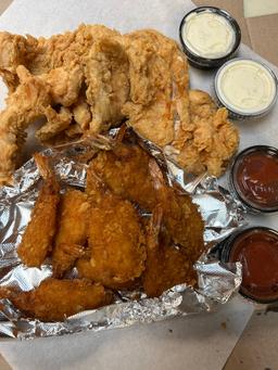 Chicken Tenders & 1/2 lb. Shrimp