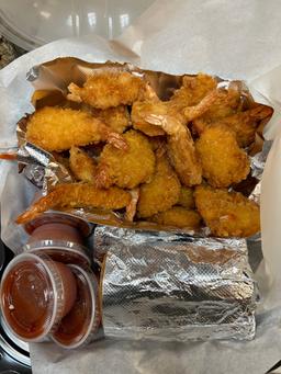 1/2 Lb. Jumbo Deep-Fried Shrimp (10)