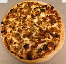 Eggplant Parmigiana Pizza