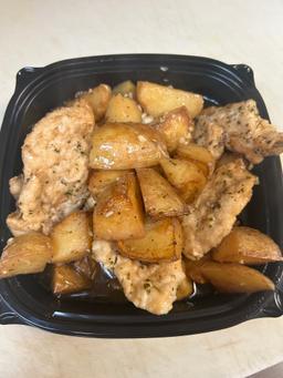 Chicken Vesuvio Dinner